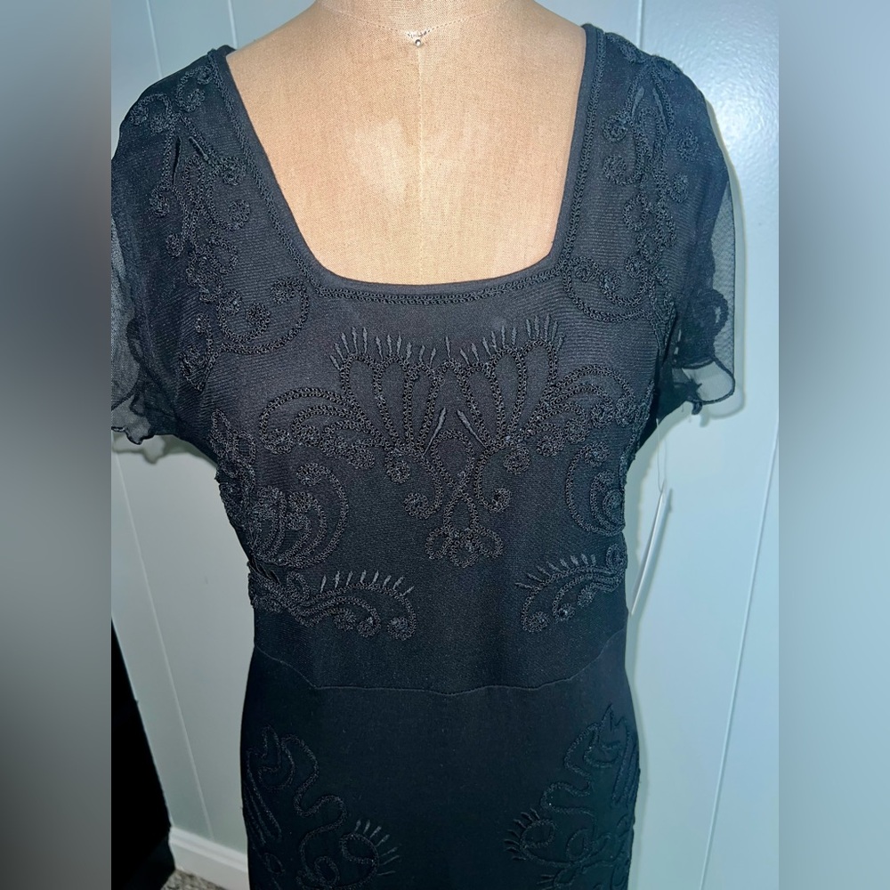 NWT Soft Surroundings Days End Embroidered Dress